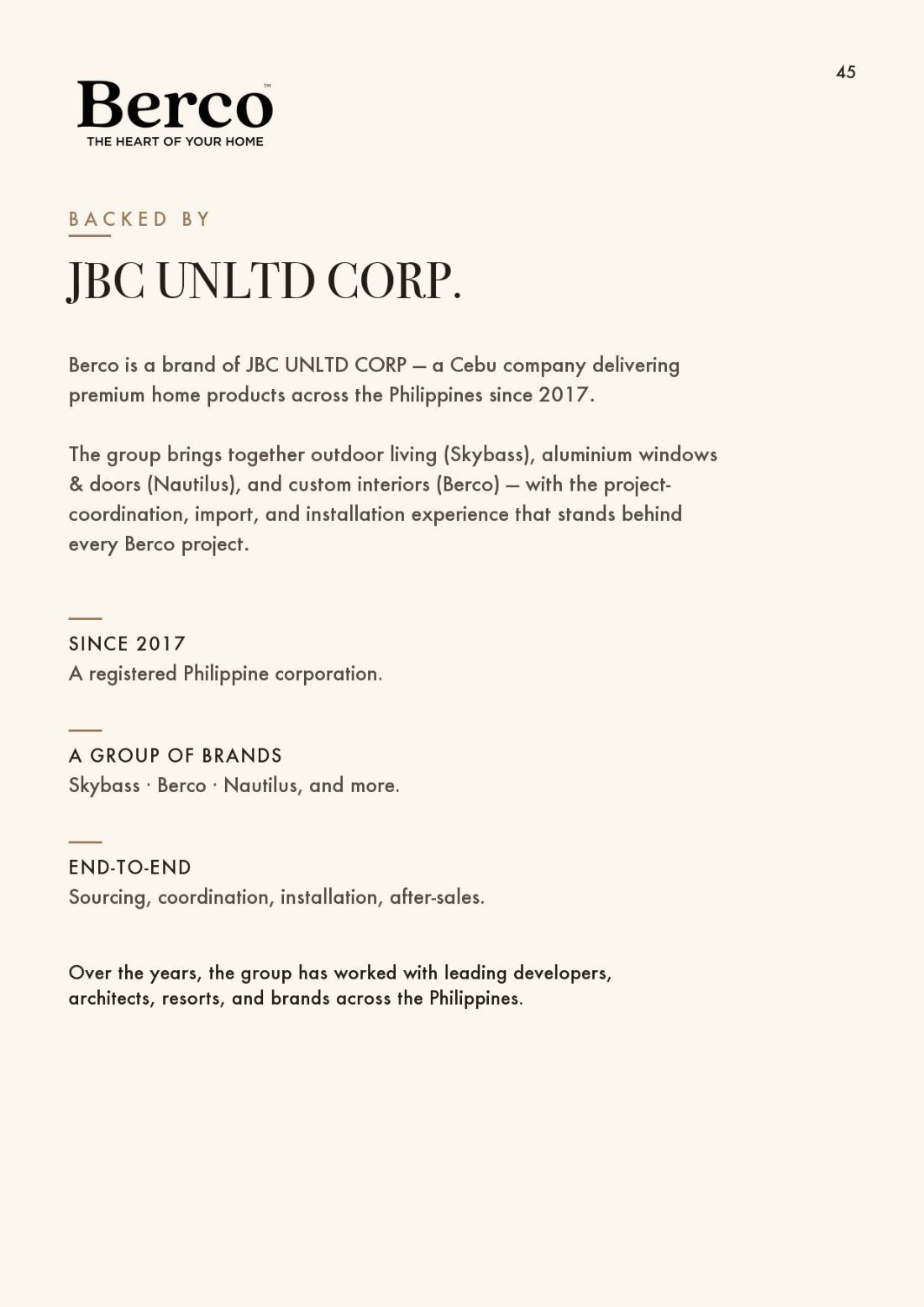 Berco Catalogue 2026 — page 45