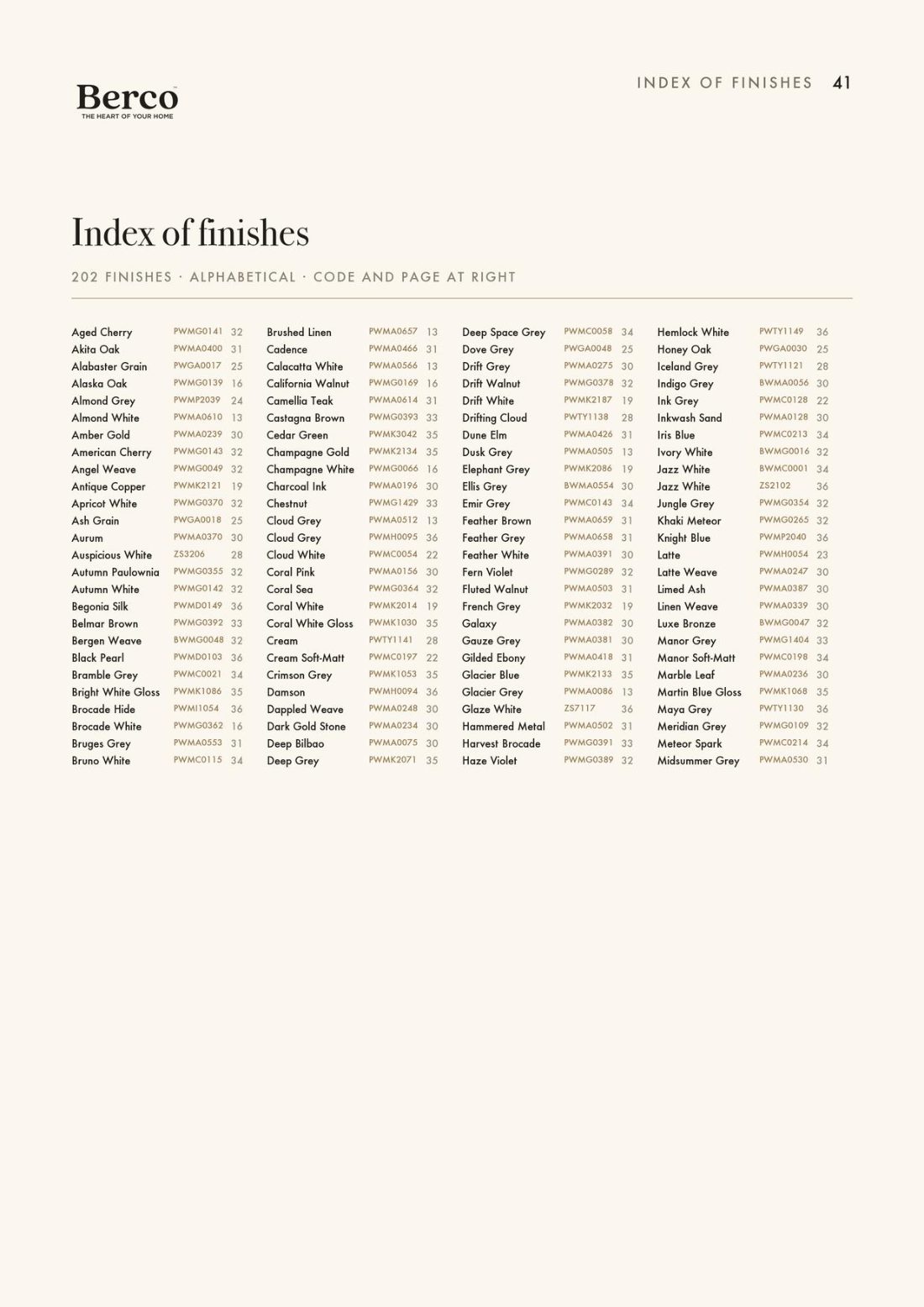 Materials & Finishes 2026 — page 42