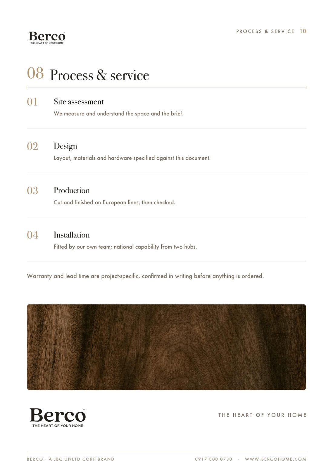 Technical Specification — page 10