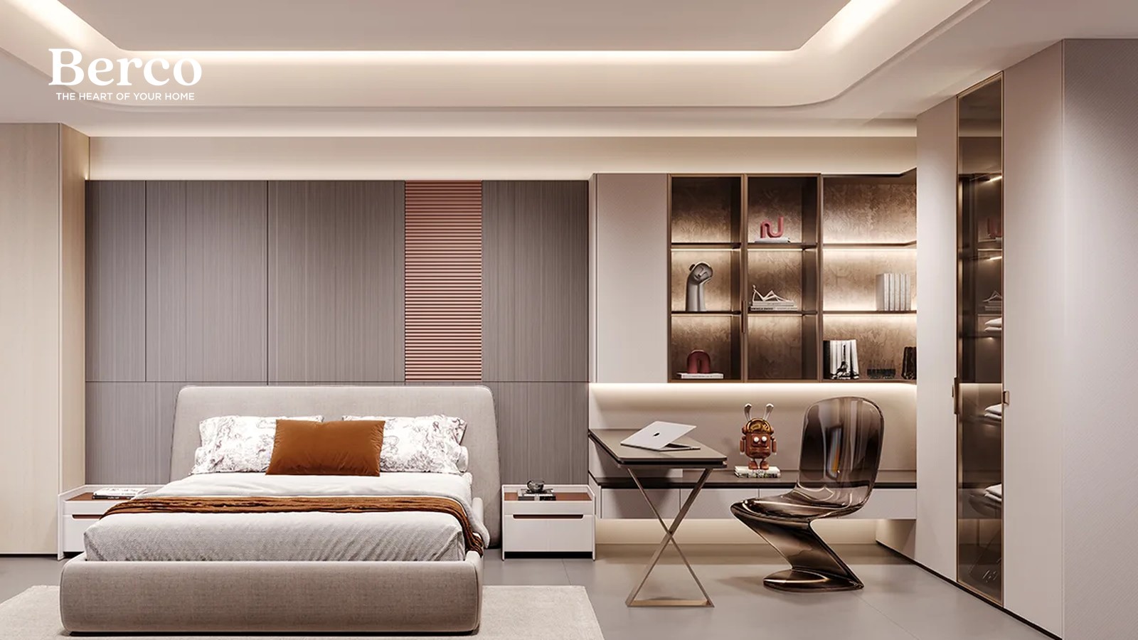 Warm Walk-In with Full-Height Mirror — view 3