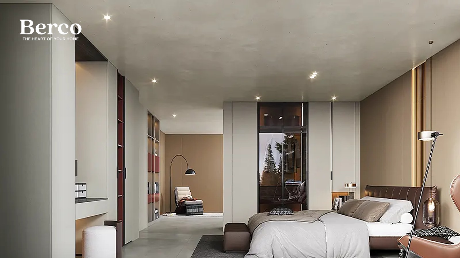 Soft Greige and Brass-Line Whole-Home Scheme — view 3