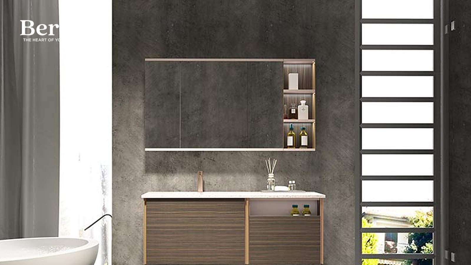 Cream Cabinetry With Oak-Lined Ceilings — view 3