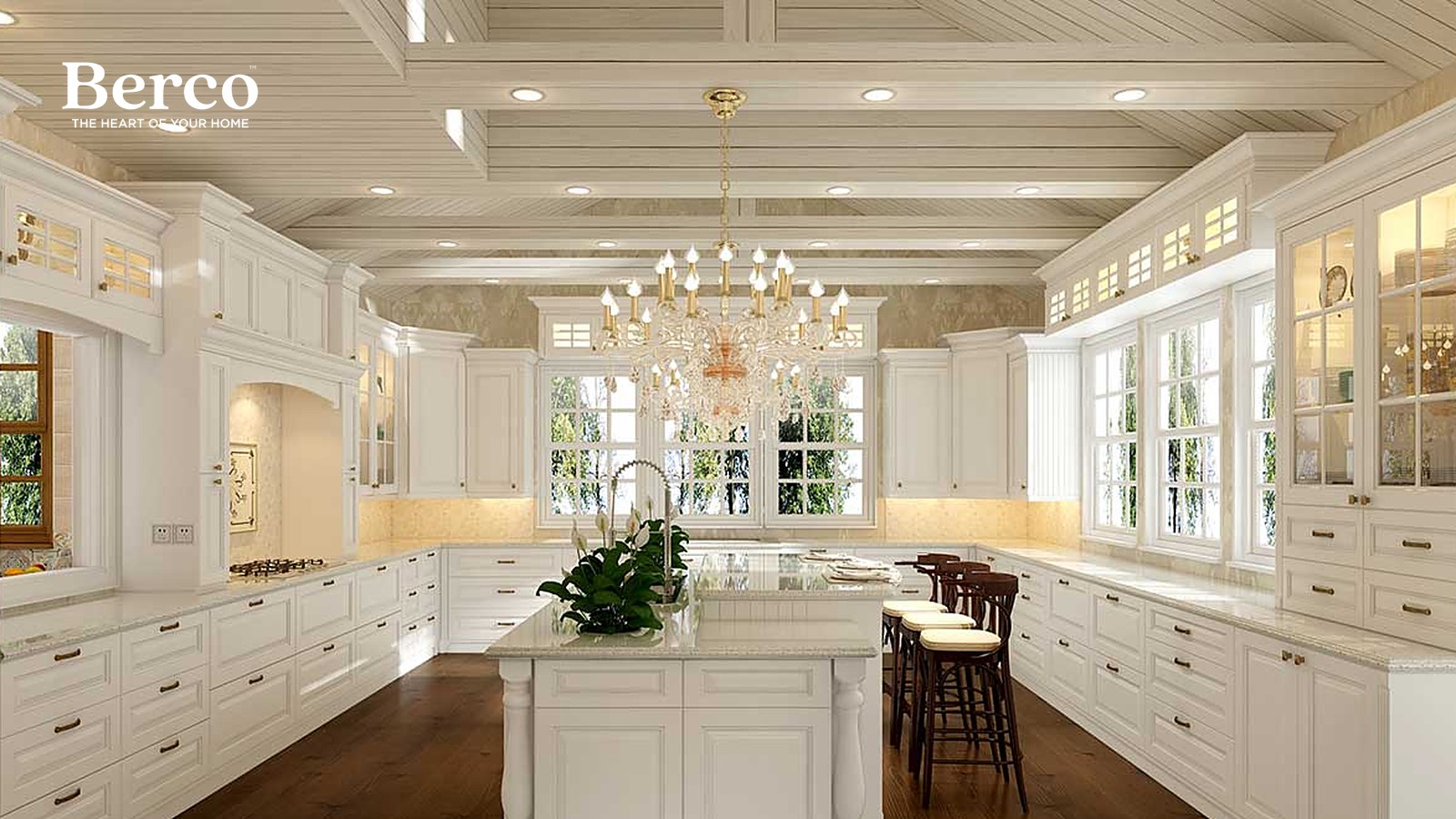 Classic White Shaker Kitchen and Cabinetry — view 2