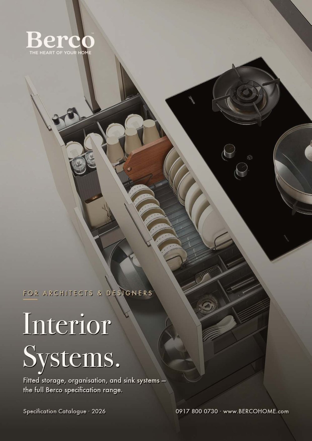 Cover of the Berco Interior Systems specification catalogue