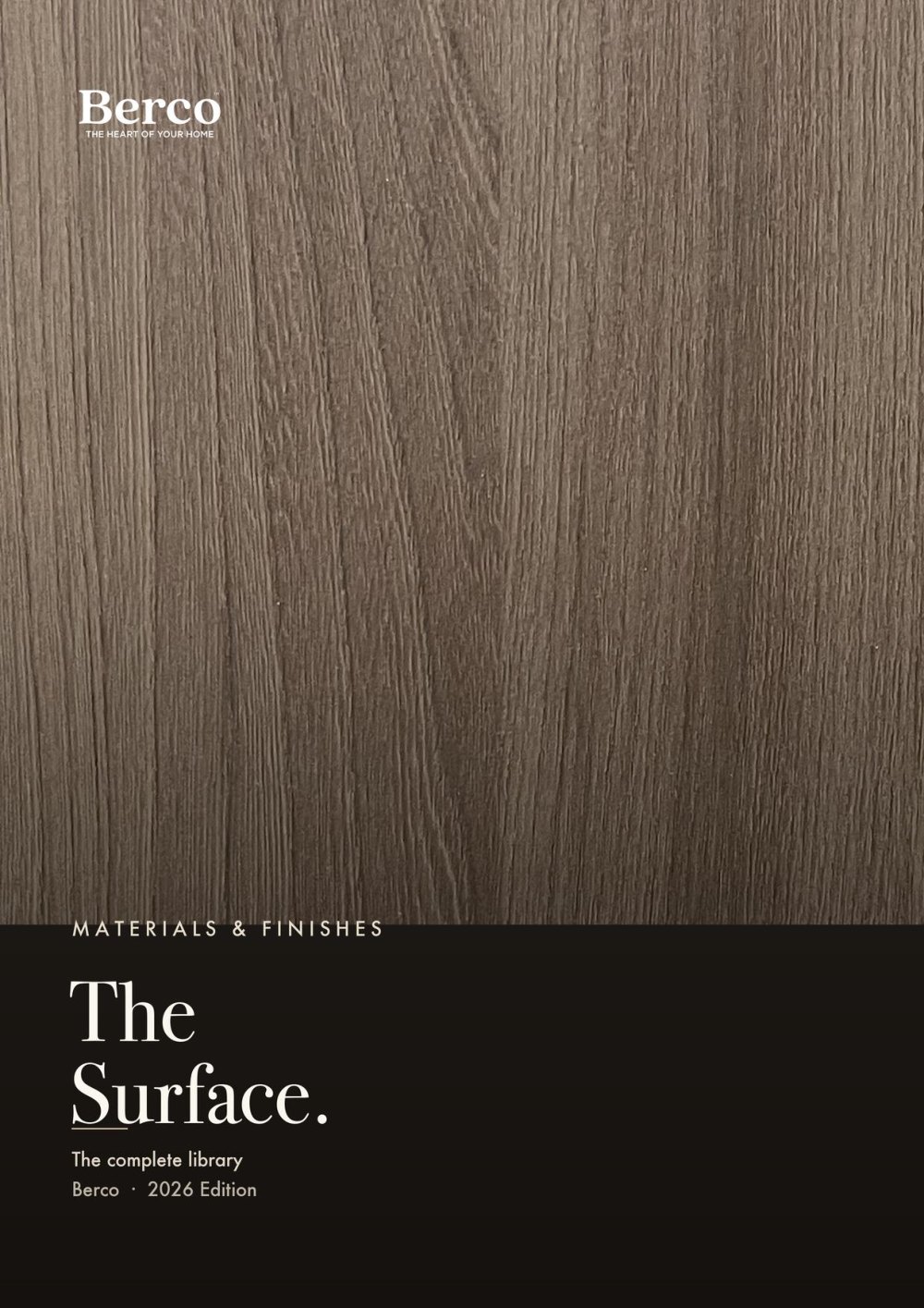 Cover of the Berco Materials and Finishes 2026 library